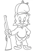 Looney Tunes kleurplaat 5